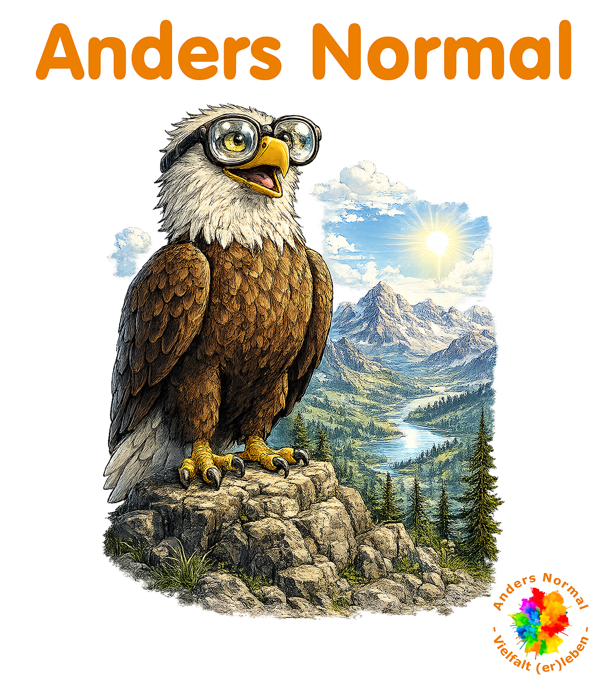 Fehlsichtiger Adler