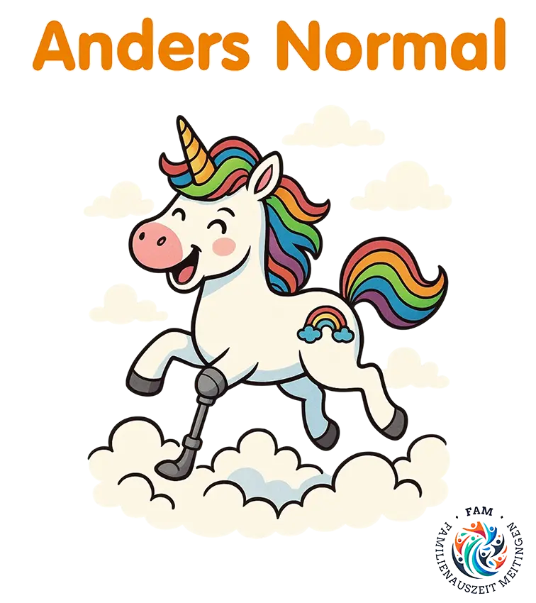 Einhorn mit Prothese
