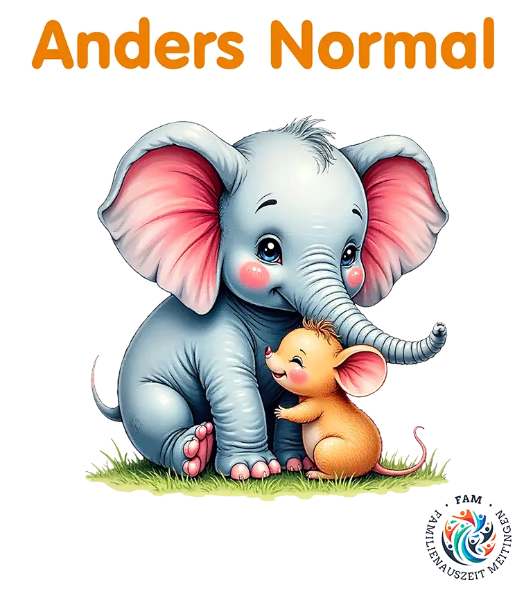 Elefant mit Maus